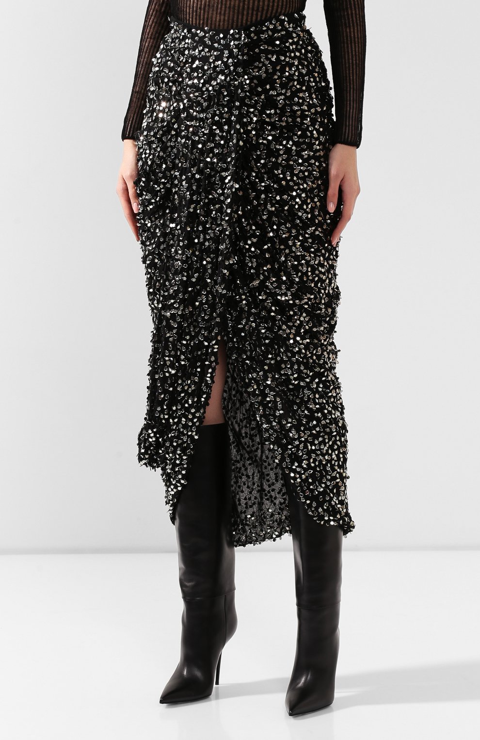 Юбка из вискозы ISABEL MARANT, арт. JU1068-19H033I/CALLIANDRA, фото 3