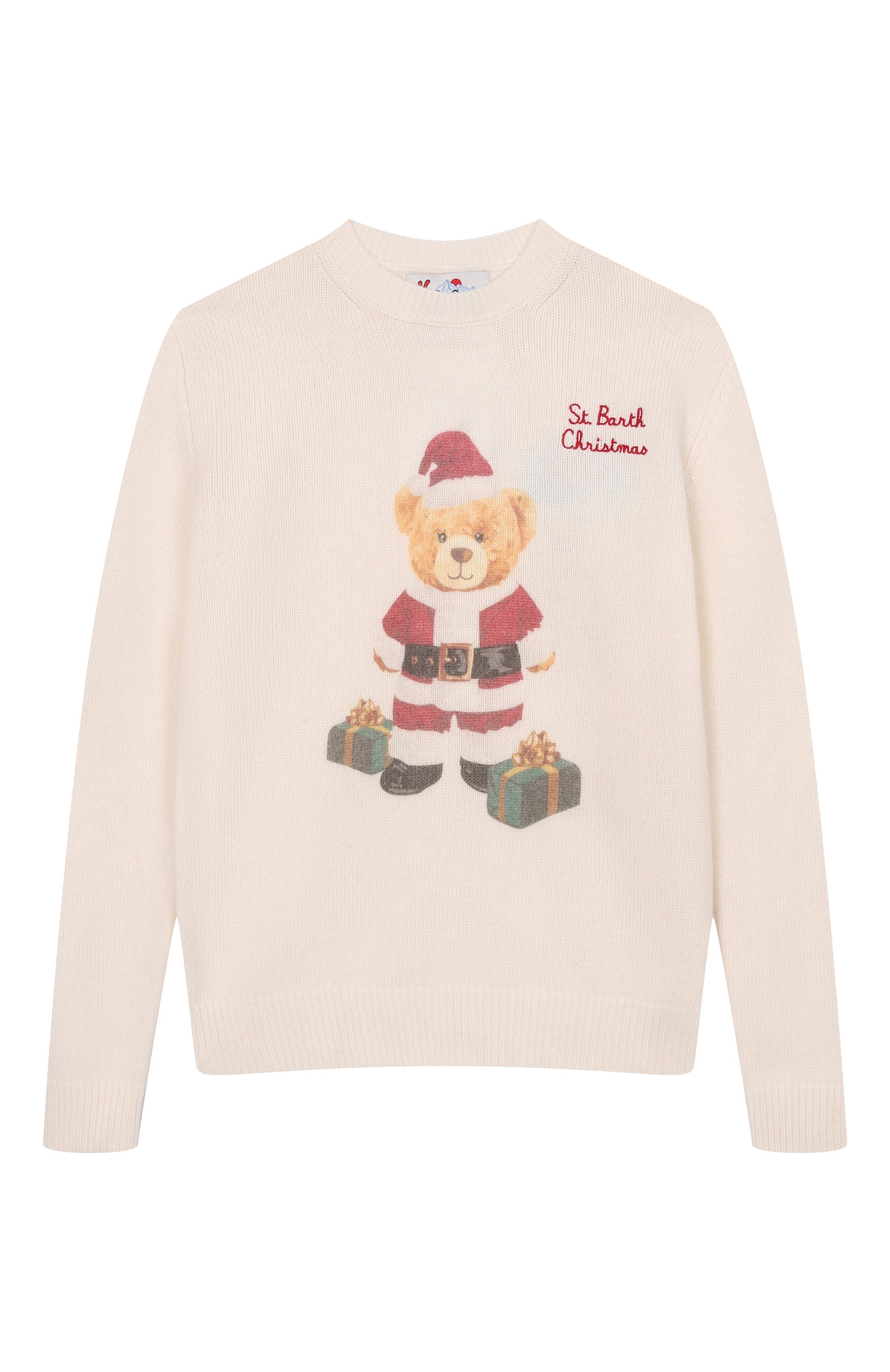 Пуловер из шерсти и вискозы MC2 SAINT BARTH, арт. D0U0019-02502I/D0UGLAS PRINT_001, фото 1