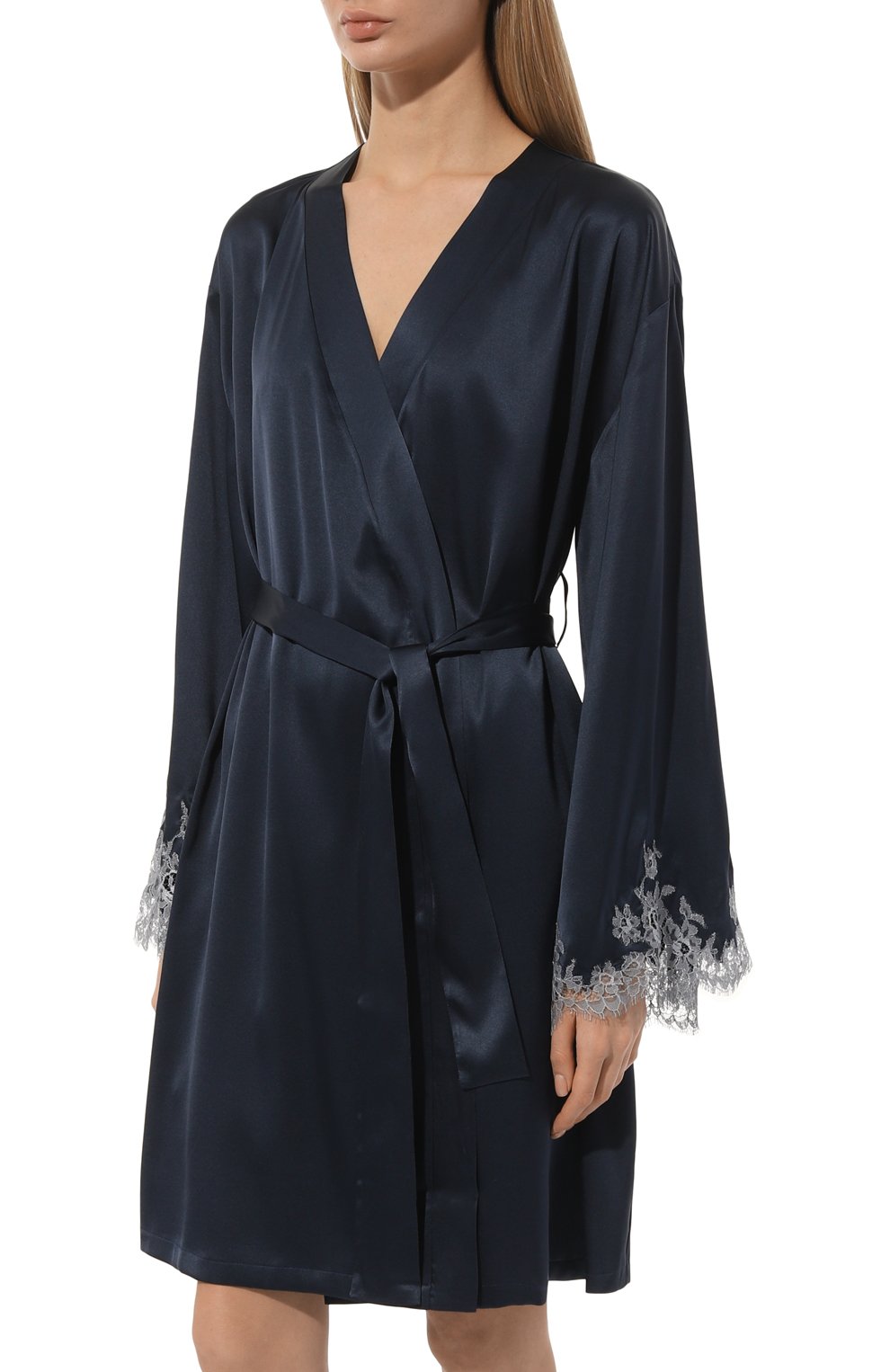 Шелковый халат I.D. SARRIERI, арт. L4856, фото 3