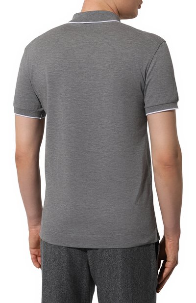 Хлопковое поло ZEGNA, арт. E7358A5/B746, фото 4