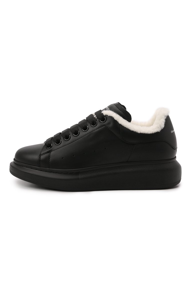 Кожаные кеды oversized ALEXANDER MCQUEEN, арт. 609650/WHVJX, фото 1