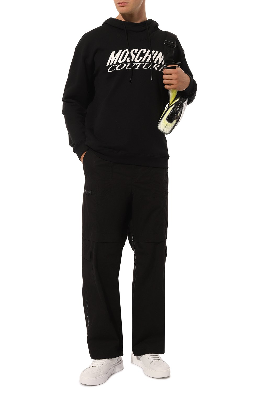 Хлопковое худи MOSCHINO, арт. A1704/7028, фото 2