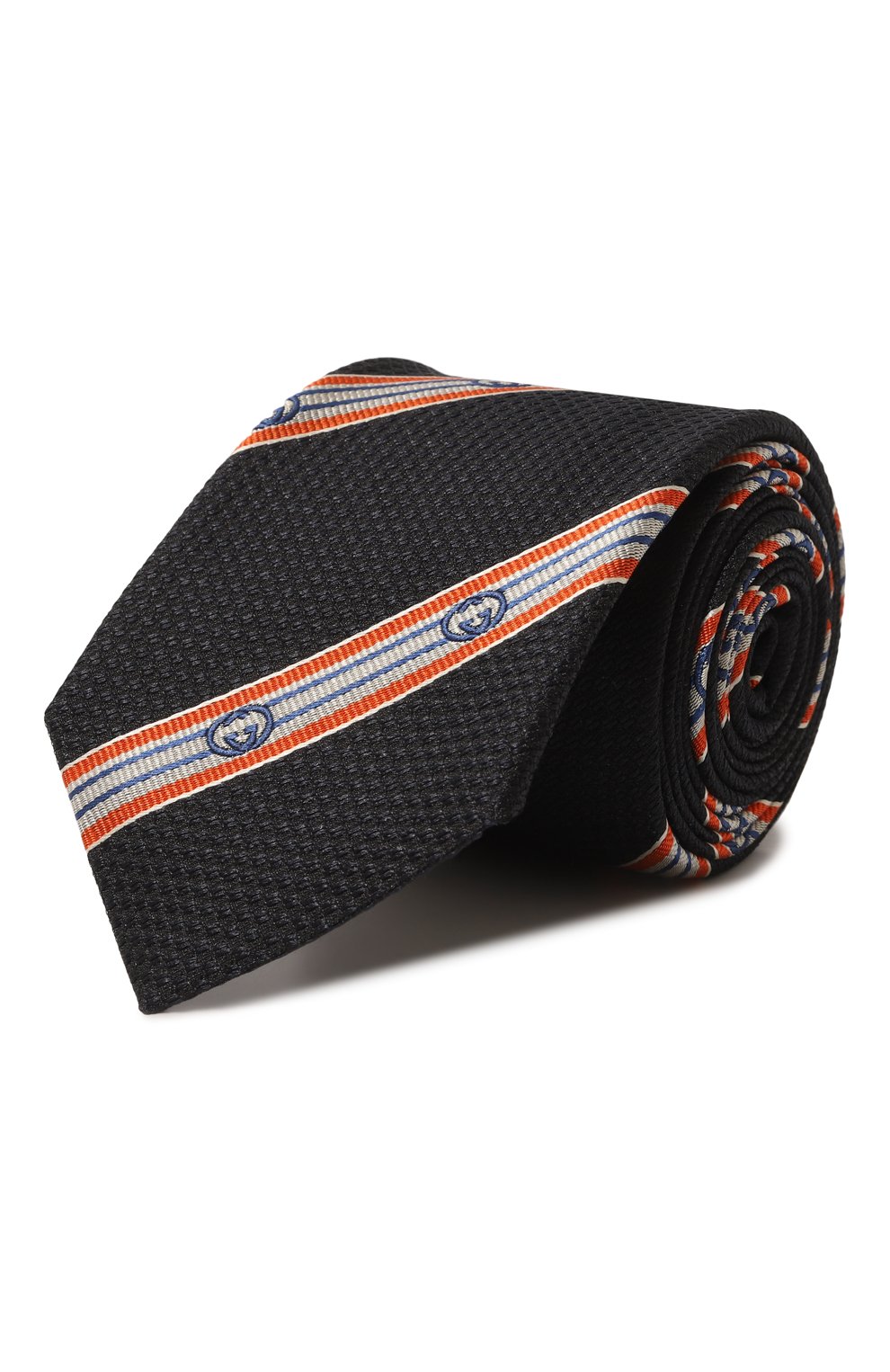 Шелковый галстук GUCCI, арт. 669924 4E009, фото 1