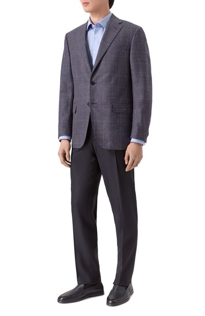 Кожаные лоферы DOUCAL'S, арт. DU3413NWMAUY054B, фото 2