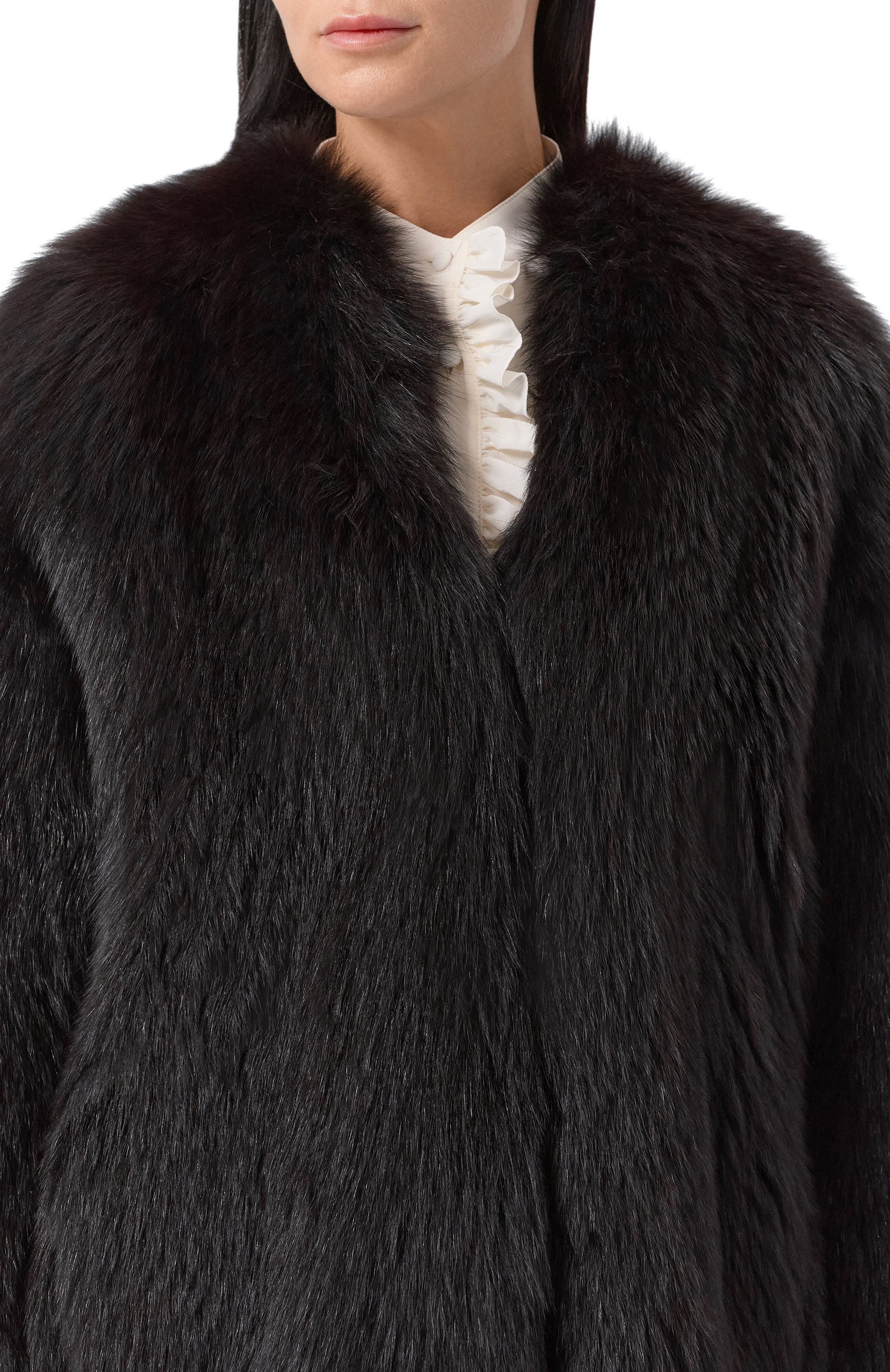 Шуба из лисы GIULIA GURMAN, арт. J3B42, фото 5