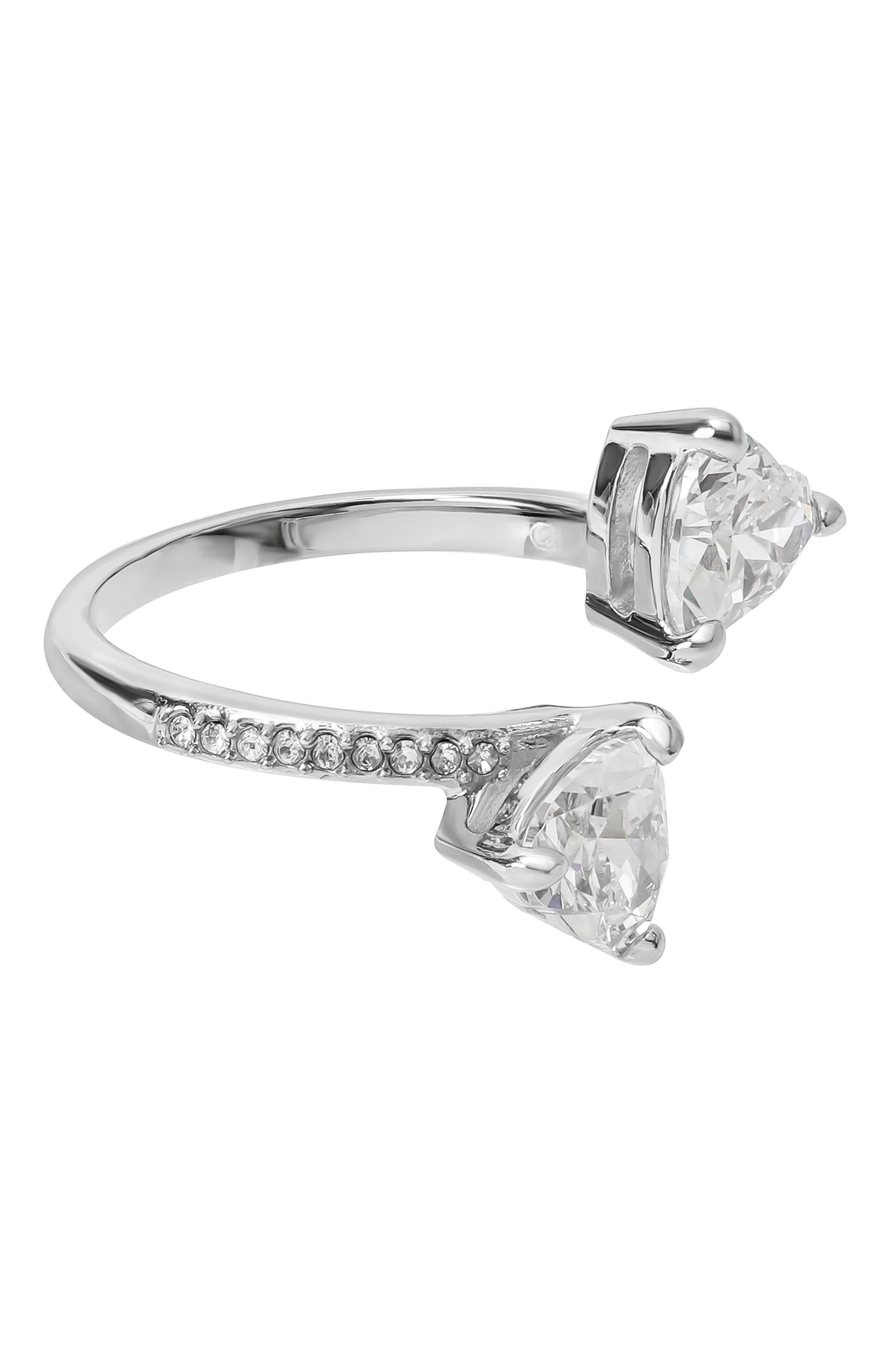 Кольцо mesmera attract SWAROVSKI серебряного цвета по цене 18350 руб., арт. 5705594, фото 1 Кольцо mesmera attract SWAROVSKI, арт. 5705594, фото 1