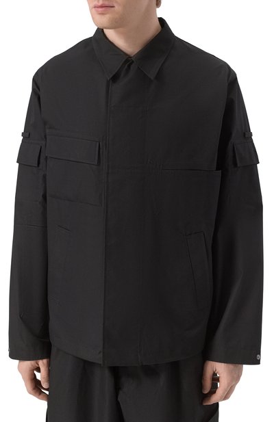 Хлопковая куртка-рубашка Y-3, арт. JI7083, фото 3