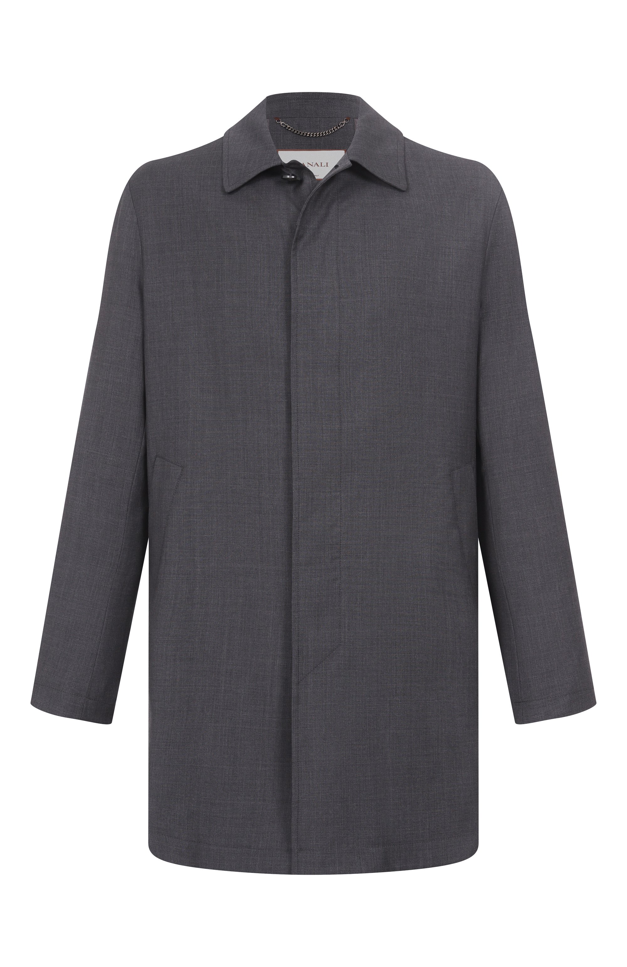 Шерстяной плащ CANALI, арт. 010489U/R01620, фото 1