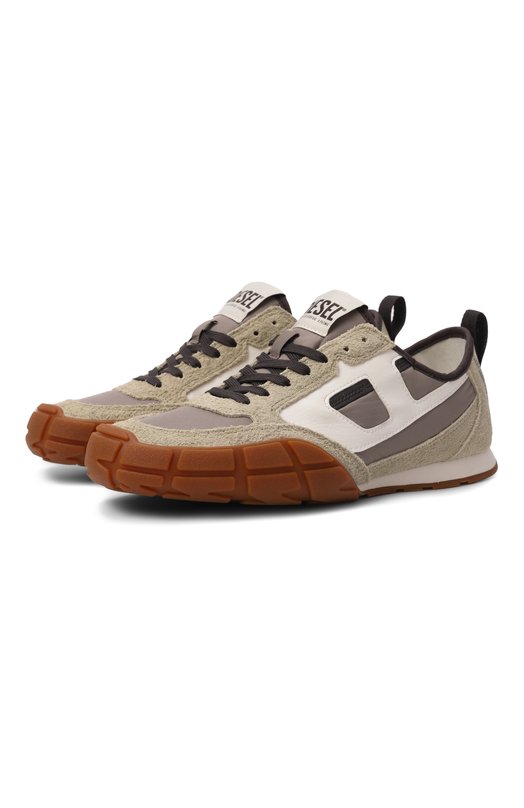 Комбинированные кроссовки S-Pagodha Diesel Y03687/P8404 Хаки Y03687/P8404