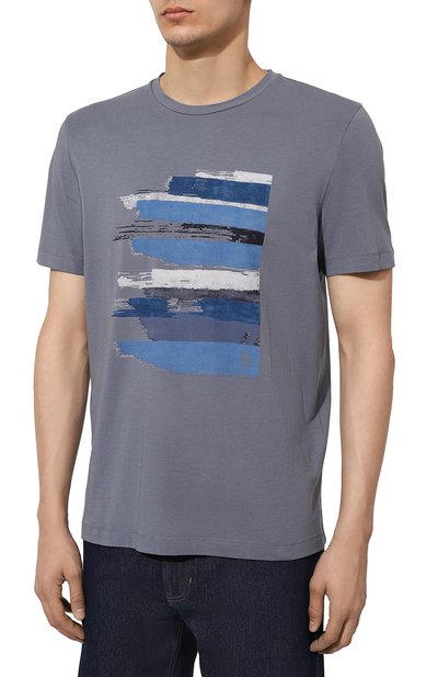 Хлопковая футболка CORNELIANI, арт. 93G588-9325036, фото 3