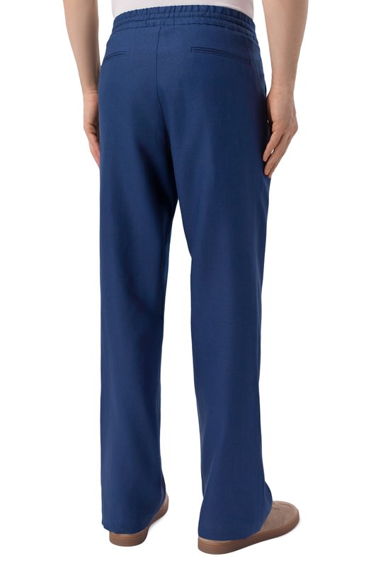 Льняные брюки Colombo PA00504/T0655-U Синий  PA00504/T0655-U Фото 4