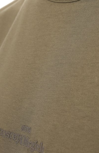 Хлопковая футболка MAISON MARGIELA, арт. S50GC0669/S23525, фото 5