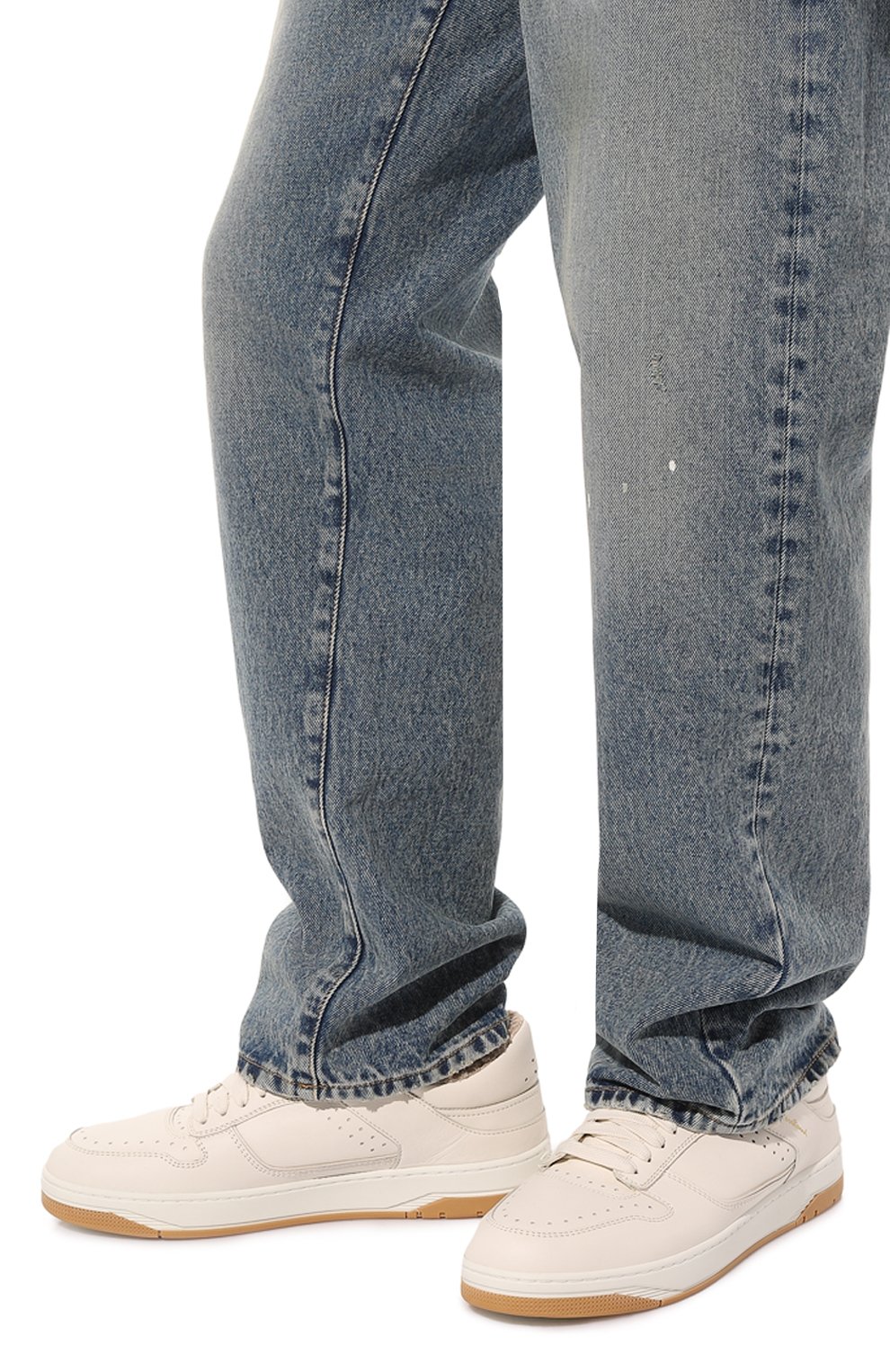 Кожаные кеды sneak air SANTONI, арт. MBSA21930BAMHSB9, фото 3