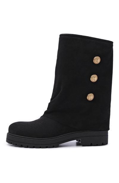 Замшевые сапоги BALMAIN, арт. BZ0A46