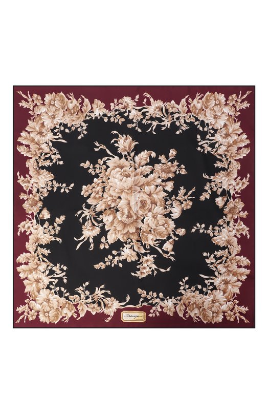 Шелковый платок Dolce & Gabbana FN090R/GDC9D Разноцветный  FN090R/GDC9D Фото 4