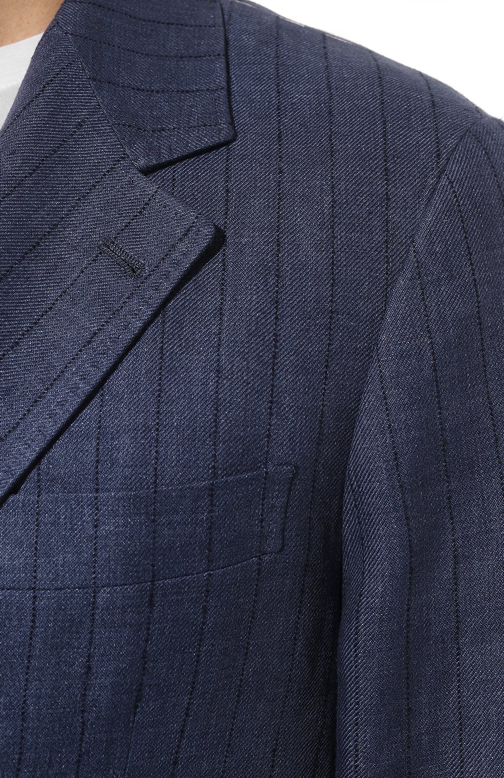 Пиджак из шерсти и шелка BRUNELLO CUCINELLI, арт. MS4547BWD, фото 5