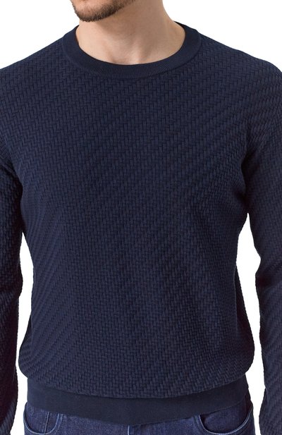 Джемпер из хлопка и шелка BRIONI, арт. UMQ90L/PAK22, фото 5