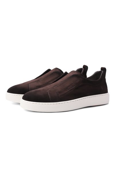 Мужские замшевые кеды cleanic SANTONI, арт. MBCG22211BARTSE2