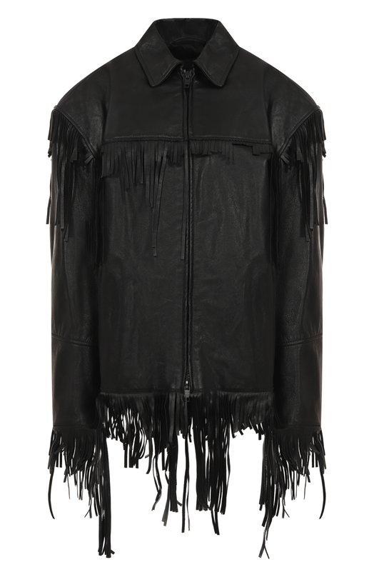 Кожаная куртка Balenciaga 835922/TRS01 Чёрный 835922/TRS01
