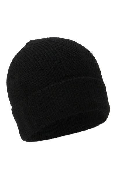 Кашемировая шапка CANOE черного цвета по цене 24470 руб., арт. 4912110, фото 1 Кашемировая шапка CANOE, арт. 4912110, фото 1