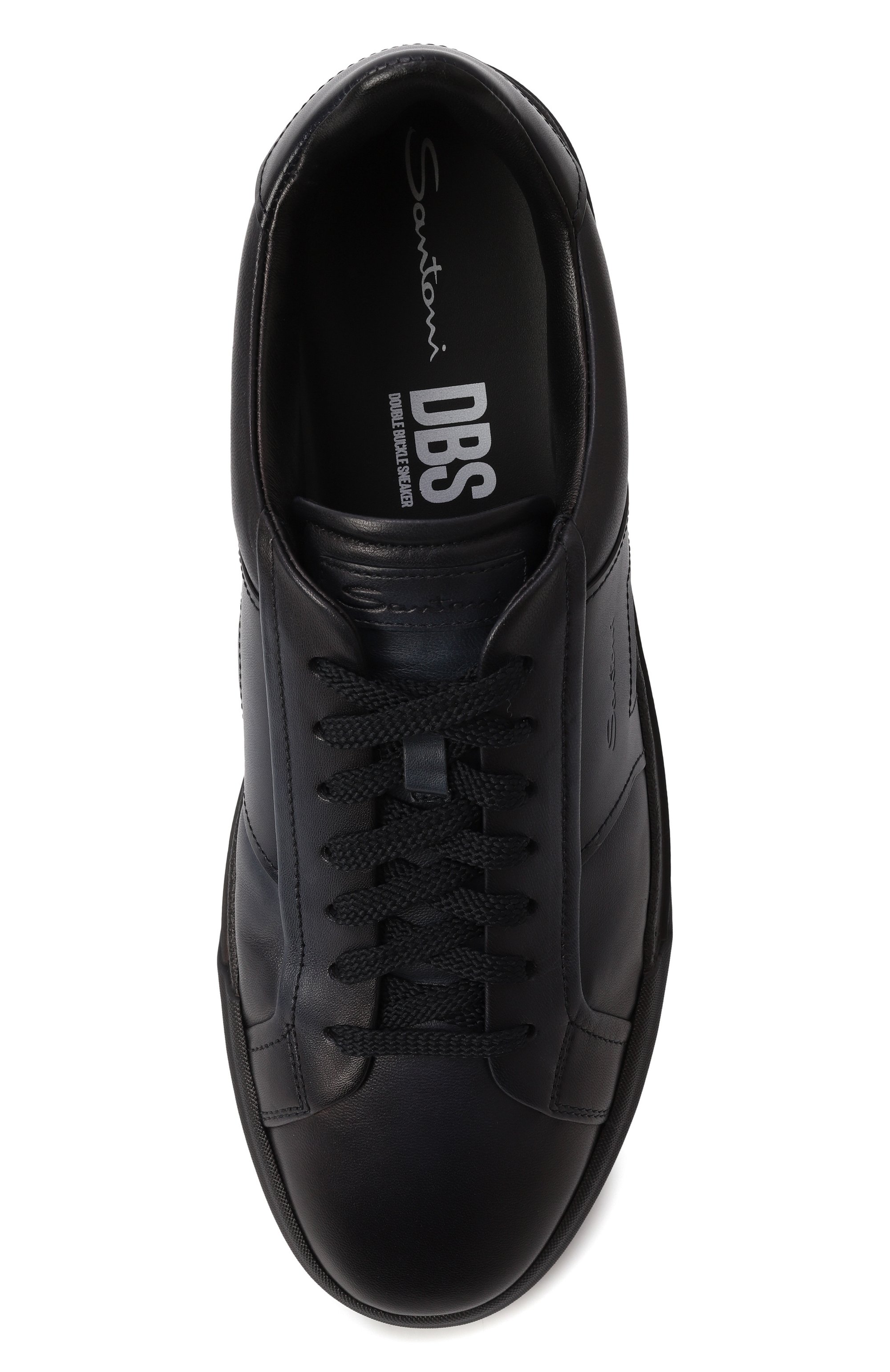 Кожаные кеды gloria SANTONI, арт. MBGG220180CNRG0N, фото 6