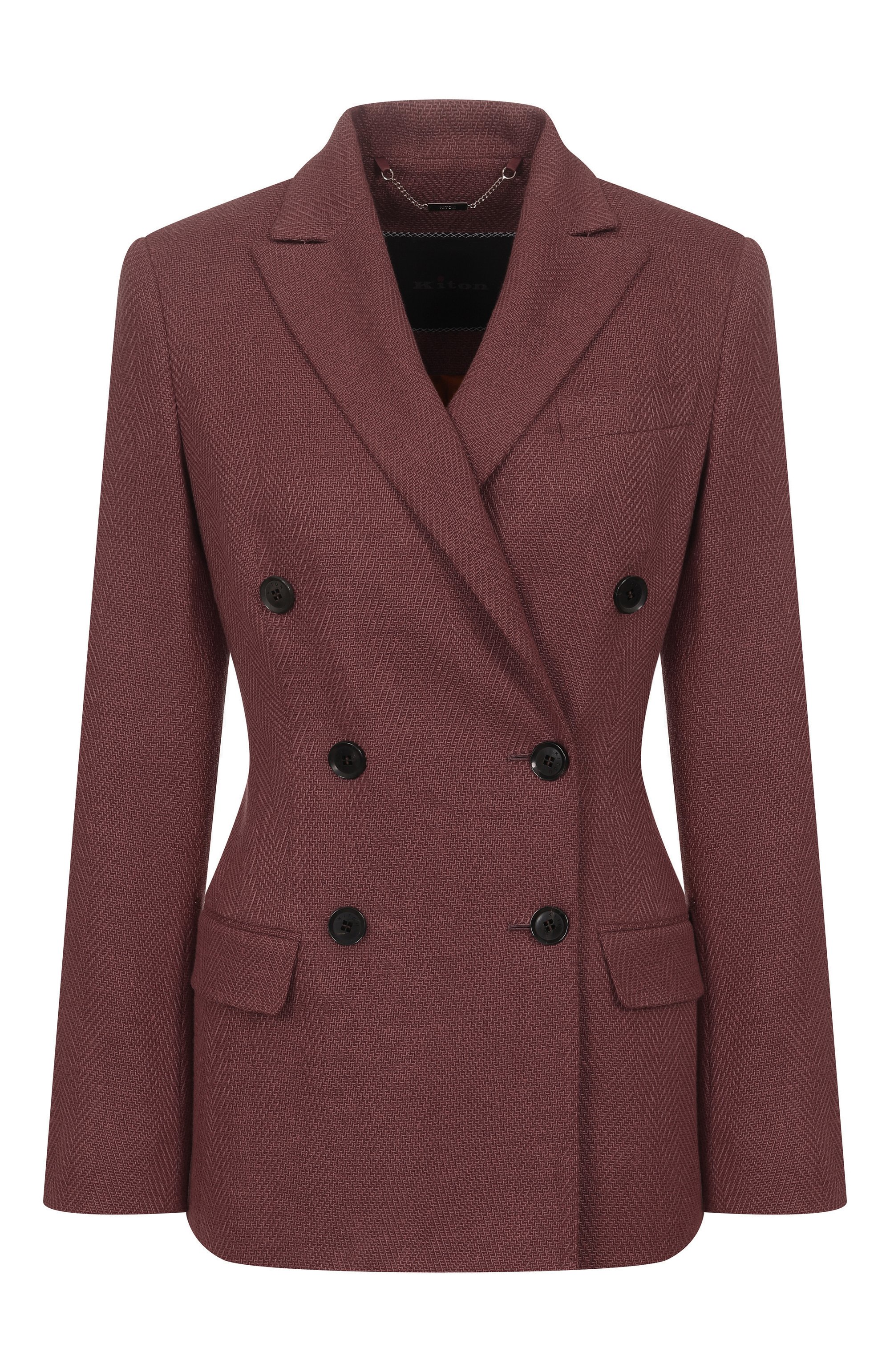 Жакет из шерсти и шелка KITON, ар�т. D46523K0918E02, фото 1