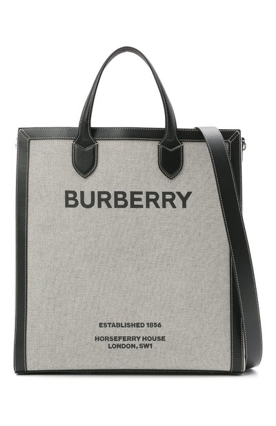 Текстильная сумка-тоут horseferry BURBERRY, арт. 8037936, фото 5