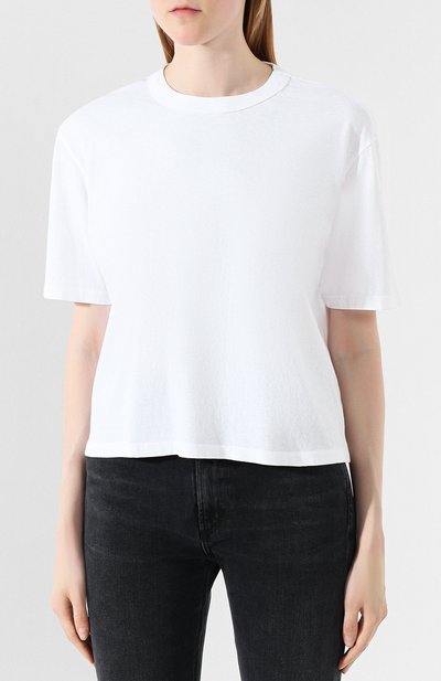 Хлопковая футболка RTA, арт. WF9216-7093WHT, фото 3