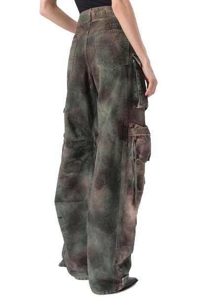 Хлопковые брюки-карго THE ATTICO, арт. 250WCP00084/DDD022AA, фото 4