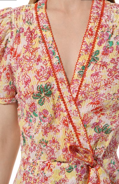 Хлопковое платье POUPETTE ST BARTH, арт. W3AH24L0SYY, фото 5