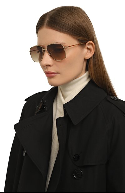 Солнцезащитные очки SPEKTRE, арт. MARANELL0 01 G0LD/GRADIENT T0BACC0, фото 2