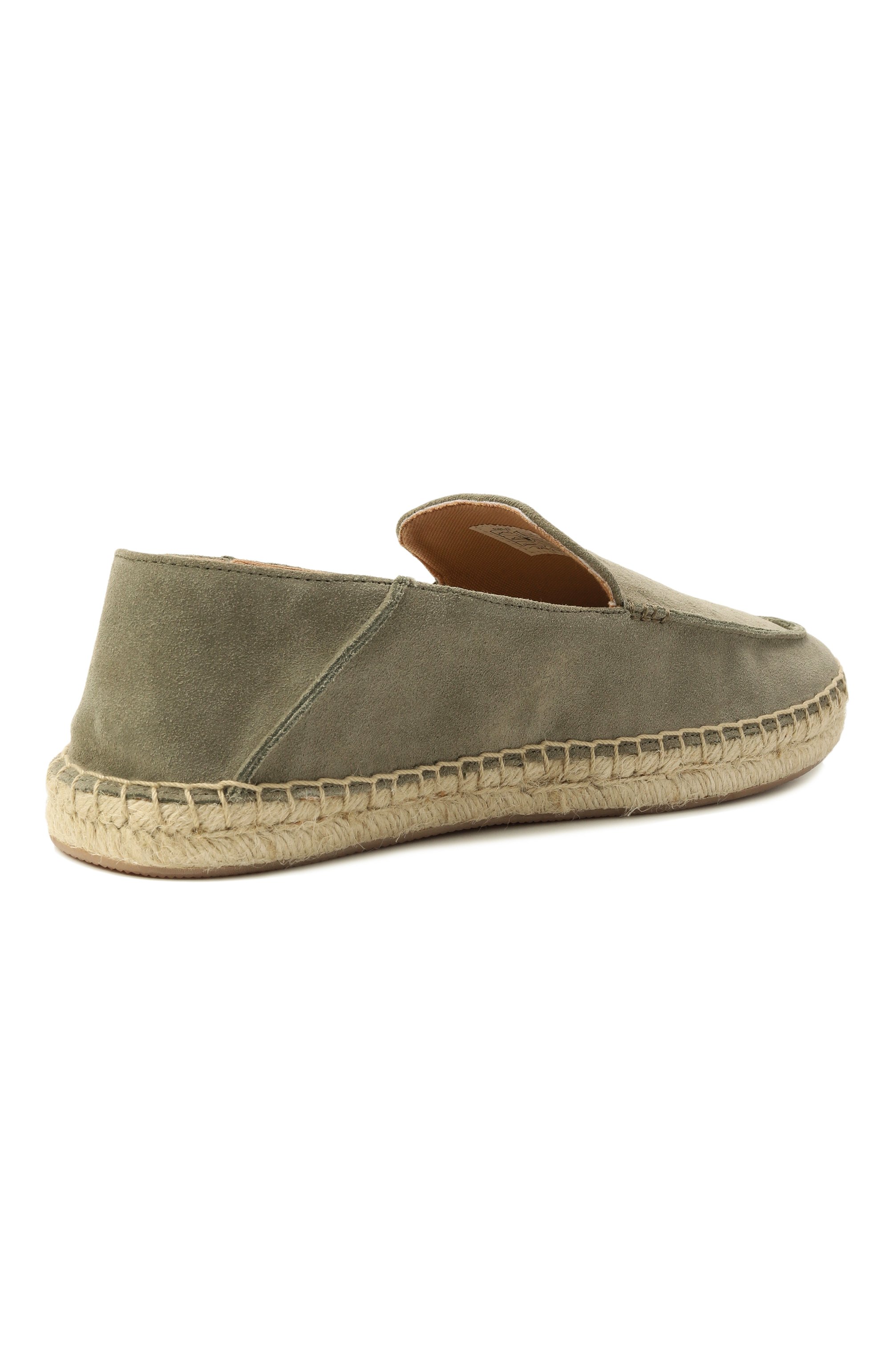 Замшевые эспадрильи madeira BOSS хаки цвета по цене 20950 руб., арт. 50541781, фото 5 Замшевые эспадрильи madeira BOSS, арт. 50541781, фото 5