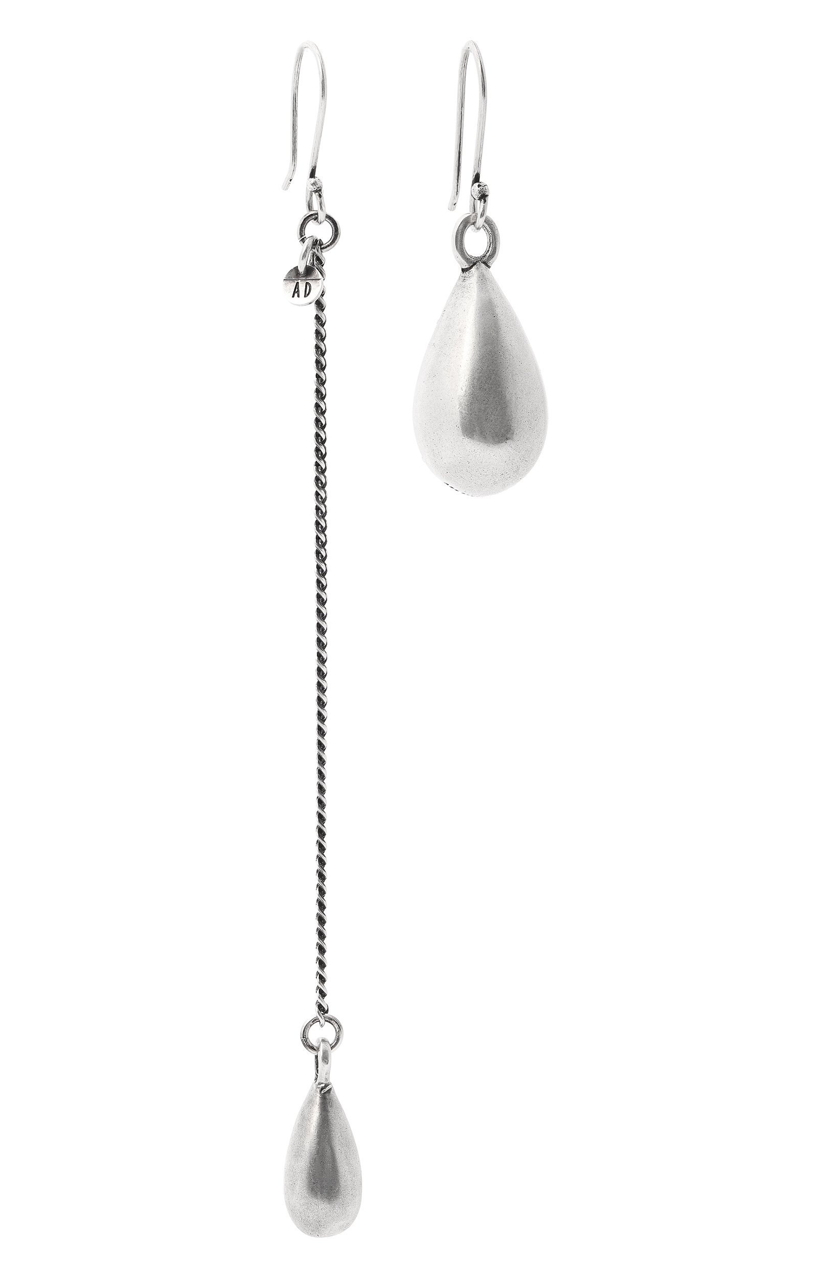 Серьги ANN DEMEULEMEESTER серебряного цвета по цене 57550 руб., арт. B0012680/JW020, фото 3 Серьги ANN DEMEULEMEESTER, арт. B0012680/JW020, фото 3