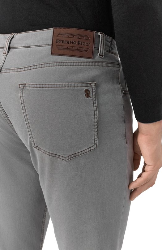 Джинсы Stefano Ricci MFT53B3050/RT39GR Серый  MFT53B3050/RT39GR Фото 5