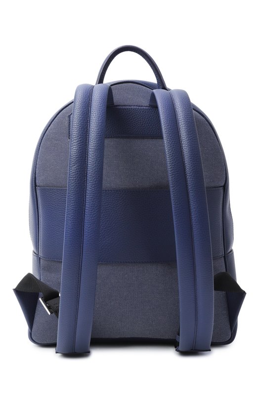 Рюкзак Rubeus Milano BACKPACK BAG MICHELANGEL0/CALFSKIN GRAN PRIX+CANVA Синий  BACKPACK BAG MICHELANGEL0/CALFSKIN GRAN PRIX+CANVA Фото 6