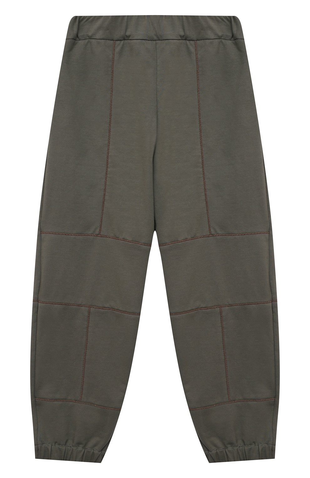 Хлопковые джоггеры BRUNELLO CUCINELLI, арт. BH827E436C, фото 1