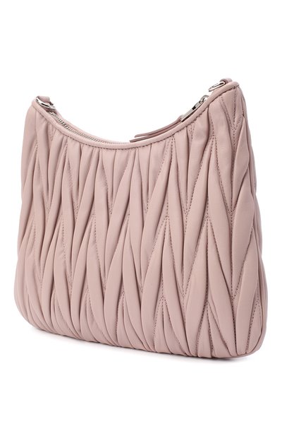 Сумка MIU MIU розового цвета по цене 170000 руб., арт. 5BH189-2CE3-F0D91-OOO, фото 3 Сумка MIU MIU, арт. 5BH189-2CE3-F0D91-OOO, фото 3