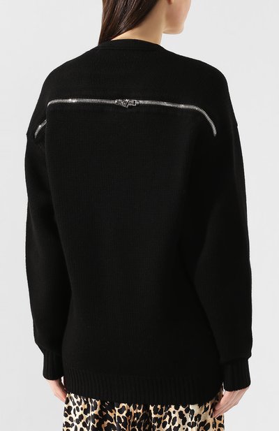 Шерстяной кардиган ALEXANDER WANG черного цвета по цене 74450 руб., арт. 1KC1203108, фото 4 Шерстяной кардиган ALEXANDER WANG, арт. 1KC1203108, фото 4