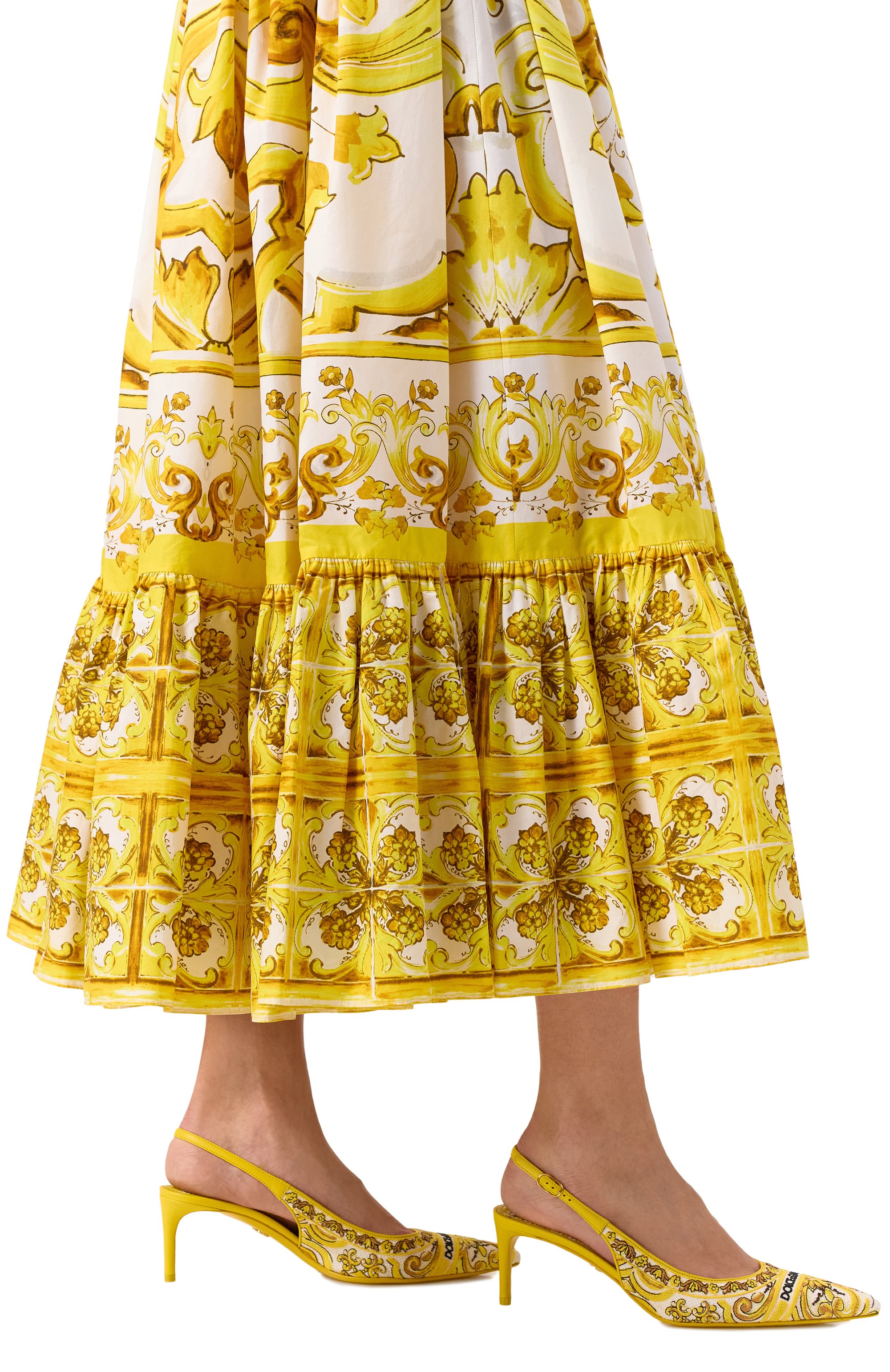 Текстильные туфли lollo 60 DOLCE & GABBANA, арт. CG0815/AV804, фото 3