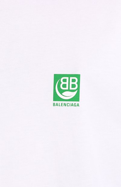 Хлопковая футболка BALENCIAGA, арт. 594599/THV63, фото 5