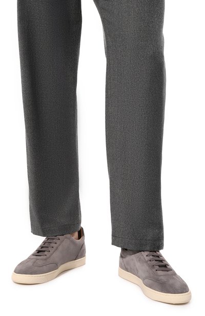 Замшевые кеды hybrid BRUNELLO CUCINELLI, арт. MZUSIB2252, фото 3