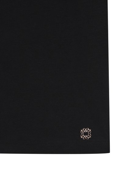 Хлопковая футболка ELIE SAAB KIDS, арт. EFTS027/TS0059_001, фото 3