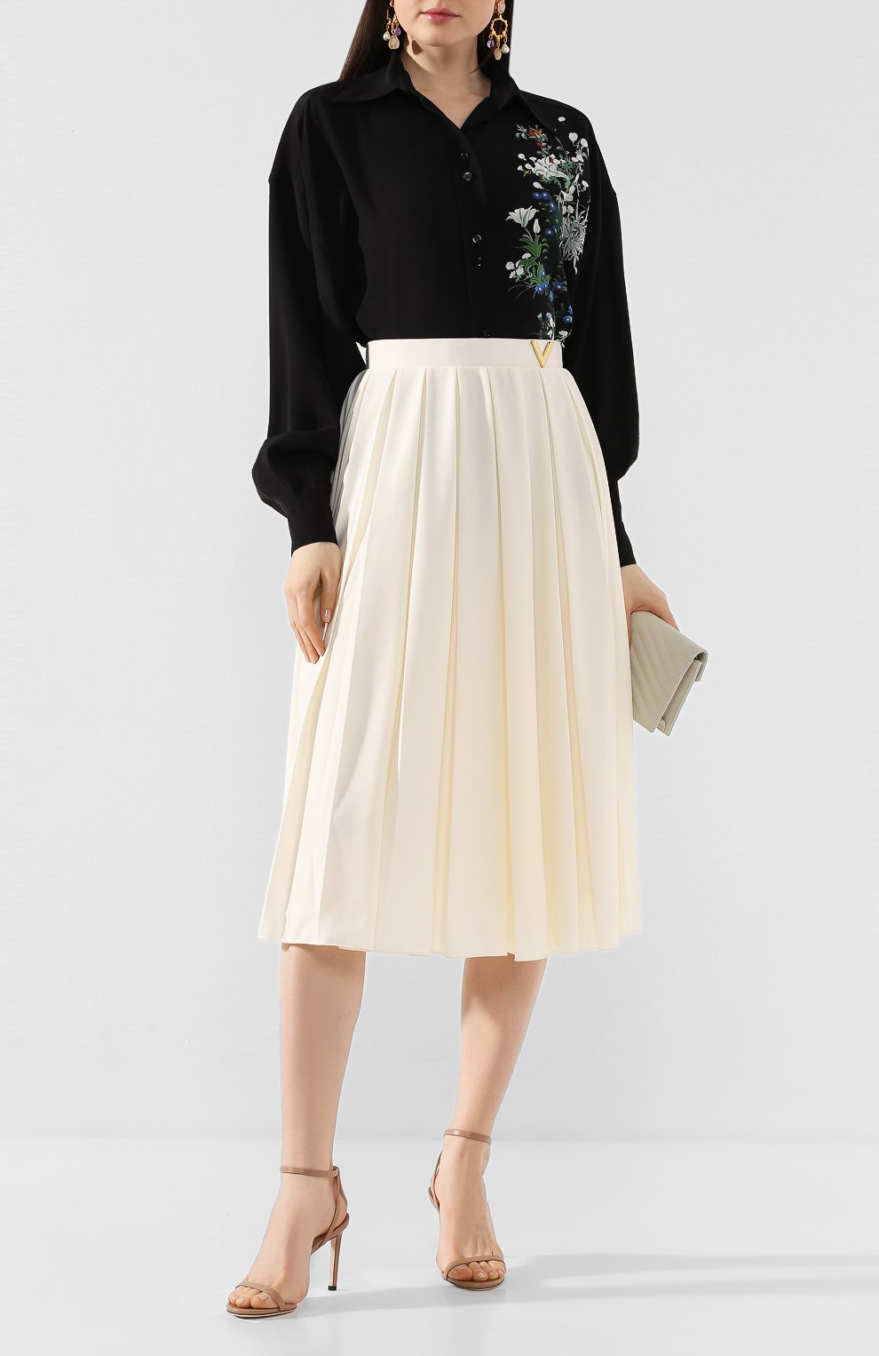 Кожаные босоножки minny 85 JIMMY CHOO, арт. MINNY 85/KID, фото 2