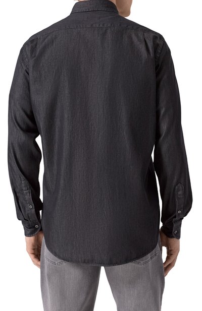 Джинсовая рубашка PAUL&SHARK, арт. 25413160, фото 4