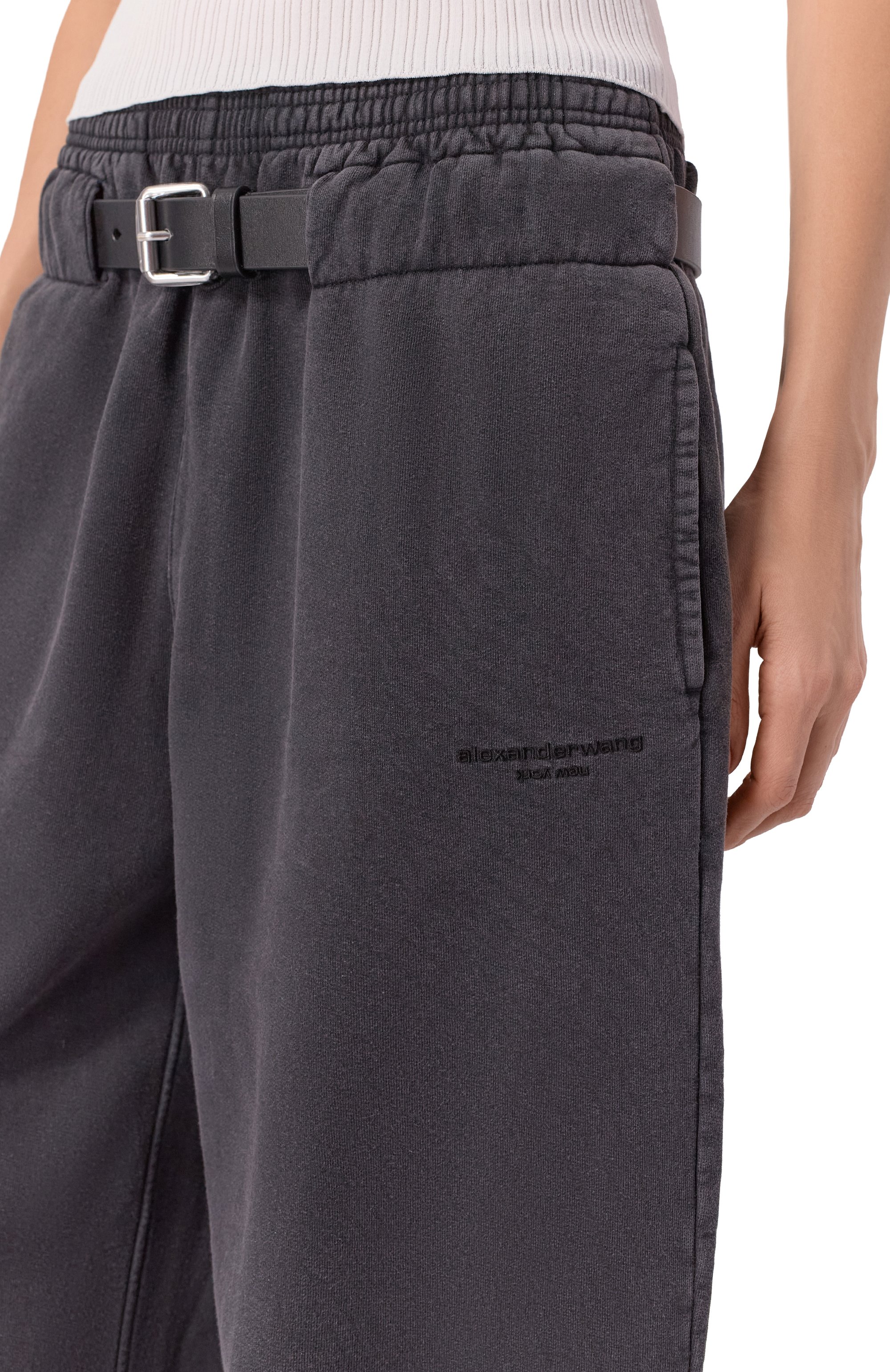 Хлопковые джоггеры ALEXANDERWANG.T, арт. 4CC1264961, фото 5