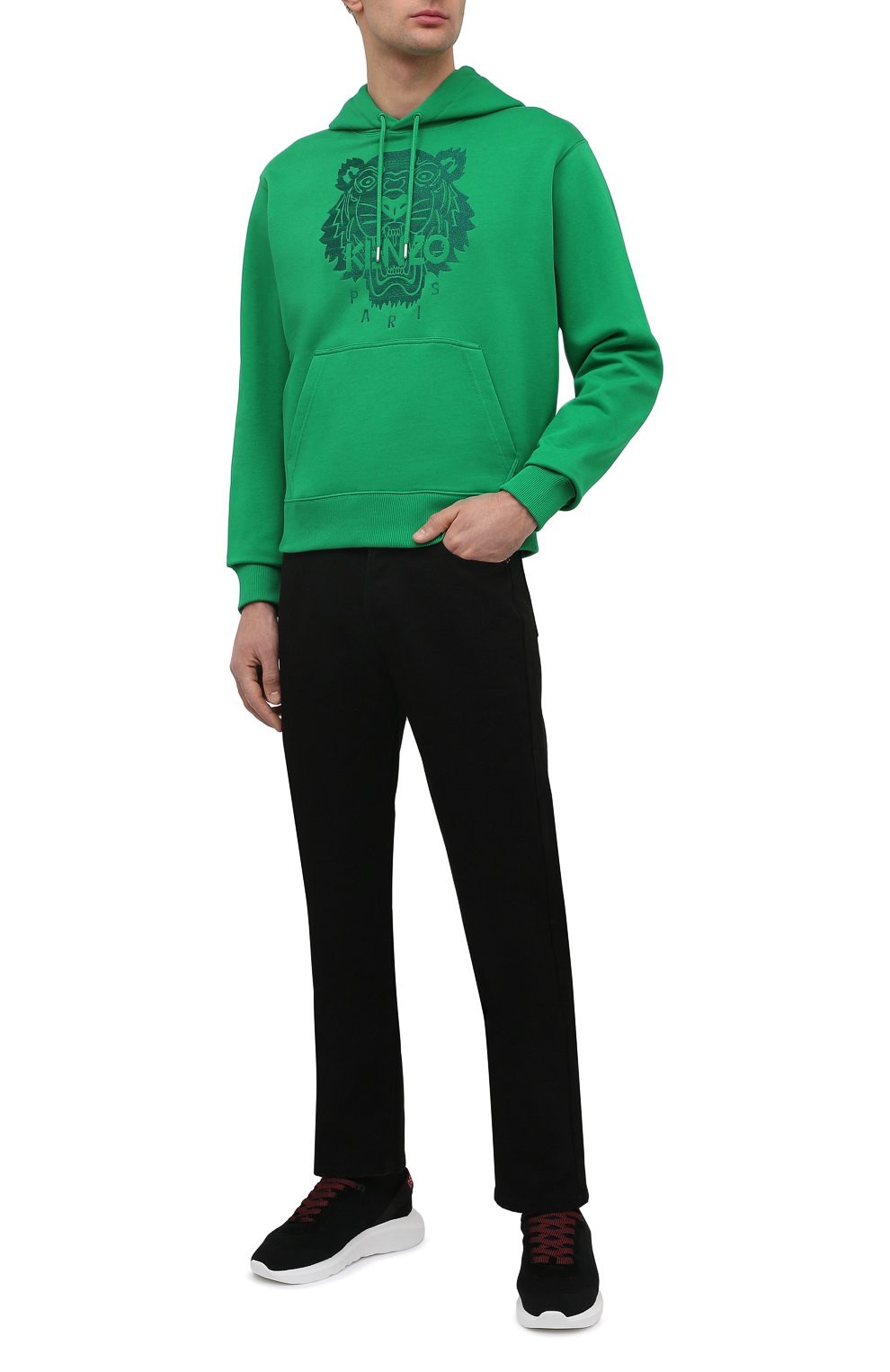 Хлопковое худи KENZO, арт. FB55SW3174XF, фото 2