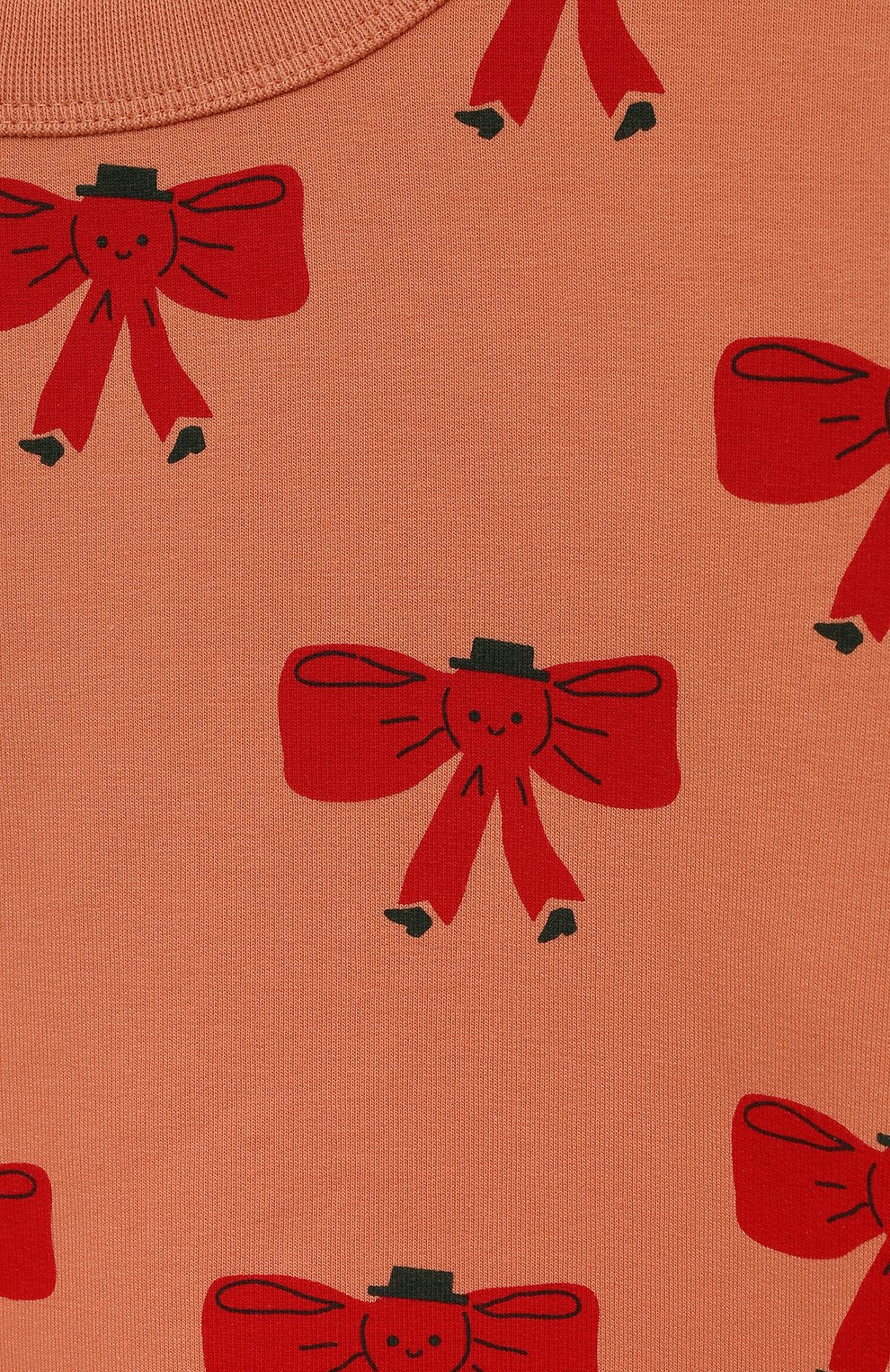 Хлопковый свитшот TINYCOTTONS оранжевого цвета по цене 14150 руб., арт. AW23-070, фото 3 Хлопковый свитшот TINYCOTTONS, арт. AW23-070, фото 3