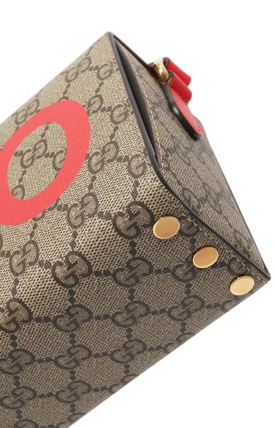 Сумка gg supreme mini GUCCI бежевого цвета по цене 187200 руб., арт. 677610 UKEAV, фото 3 Сумка gg supreme mini GUCCI, арт. 677610 UKEAV, фото 3