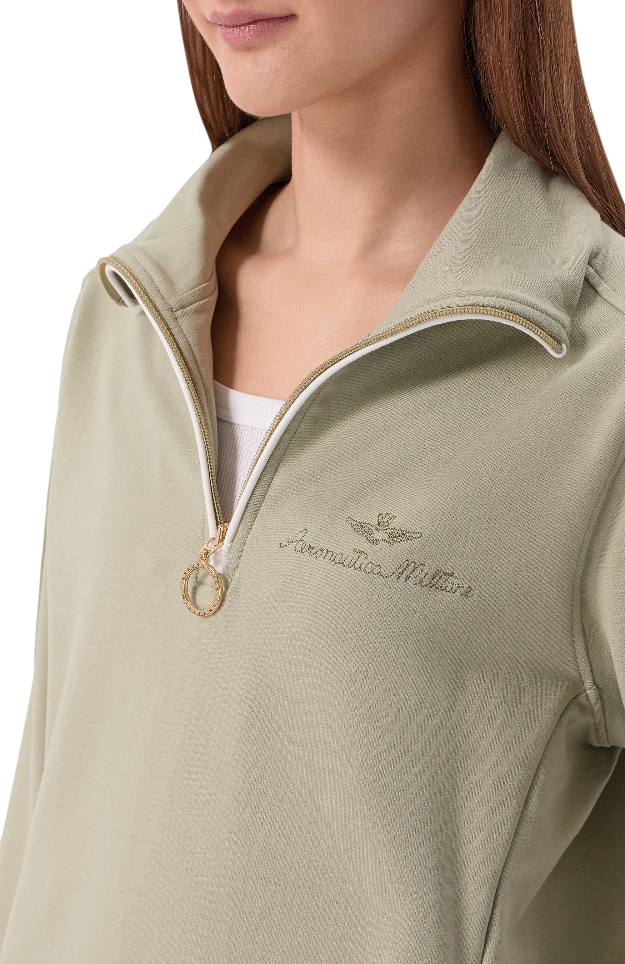 Хлопковый анорак AERONAUTICA MILITARE, арт. FE2080DF00671, фото 5