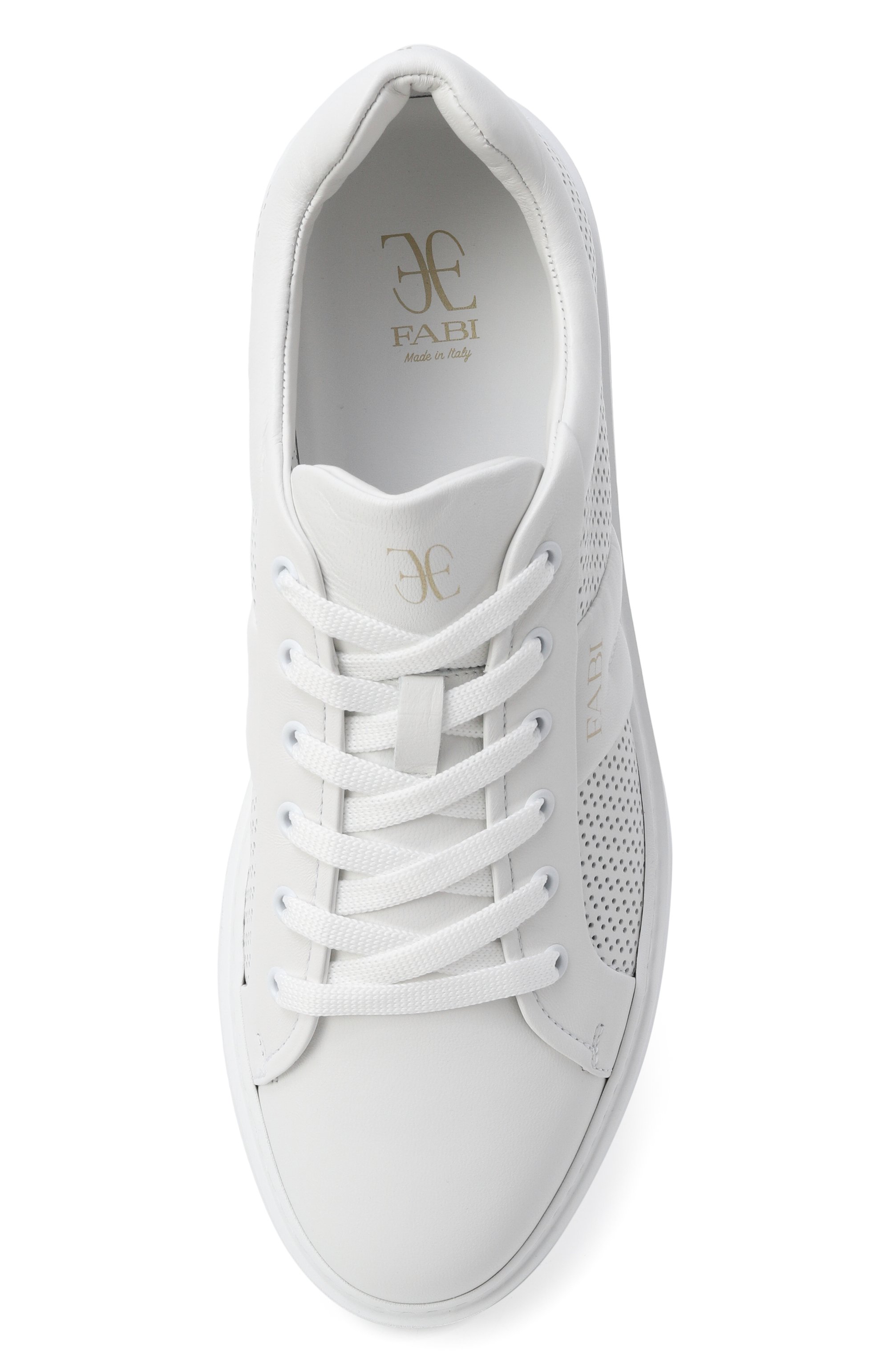 Кожаные кеды polignano FABI, арт. FU0459/NAPPA BAR0N, фото 5